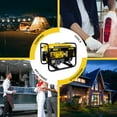 Aceup Energy Portable Generator 4500 Watt Gas Powered Equipmen Kit, Pull Cord Start，4000W Generator EPA & CARB Compliant