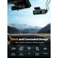 ODREY Dash Cam Front and Rear, 2.5K+1080P WDR Dash Camera for Cars, 4K Single Front Built-in WiFi Car Camera with G-Sensor, Super Night Vision, 64GB Card, Loop Recording, Parking Mode