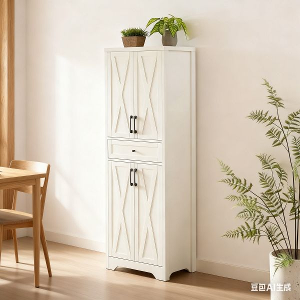 TIRAMISUBEST TV Stand/High Sideboard Storage Cabinet/TV Stand Console Set