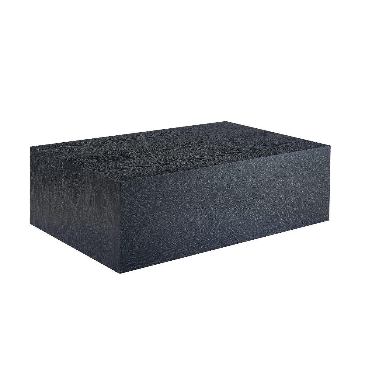 TiramisuBest 39.3" MDF Coffee Table, Modern Light Wood Finish with Stylish Design for Living Room,Wood