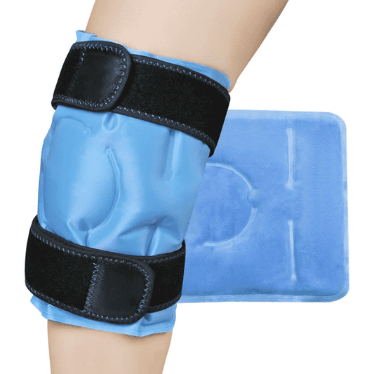 Ice Pack Wrap Around Knee After Surgery, Reusable Gel Large Ice Pack for Injuries, Pain Relief, Swelling, Sports Injuries, 1 Pack