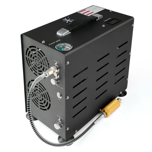 TUDIVING PCP Air Compressor, 4500psi/300bar Auto stop 800W Air Compressor, Oil/Water Free Portable