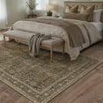 WIPONKEN 8x10 Area Rugs for Living Room Bedroom Dining Room Office Farmhouse, Machine Washable Non Slip Vintage Persia Rug