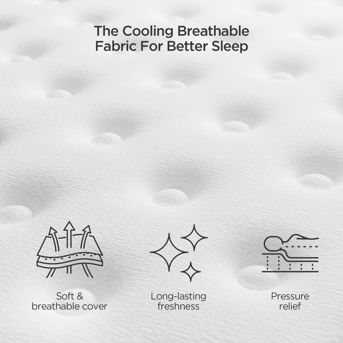 Kizreo Firm Queen Mattress [New Version], 12 inch Gel Memory Foam Hybrid Mattress Queen Size Bed in a Box, Pressure & Pain Relief, CertiPUR-US, Individual Pocket Spring, Edge Support